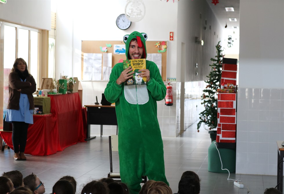 Pai Natal Verde nas Escolas do Concelho