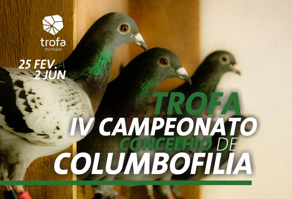TROFA ORGANIZA IV CAMPEONATO CONCELHIO DE COLUMBOFILIA DE FEVEREIRO A JUNHO