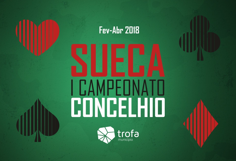 I CAMPEONATO CONCELHIO DE SUECA ARRANCA NO PRÓXIMO DIA 10 DE MARÇO