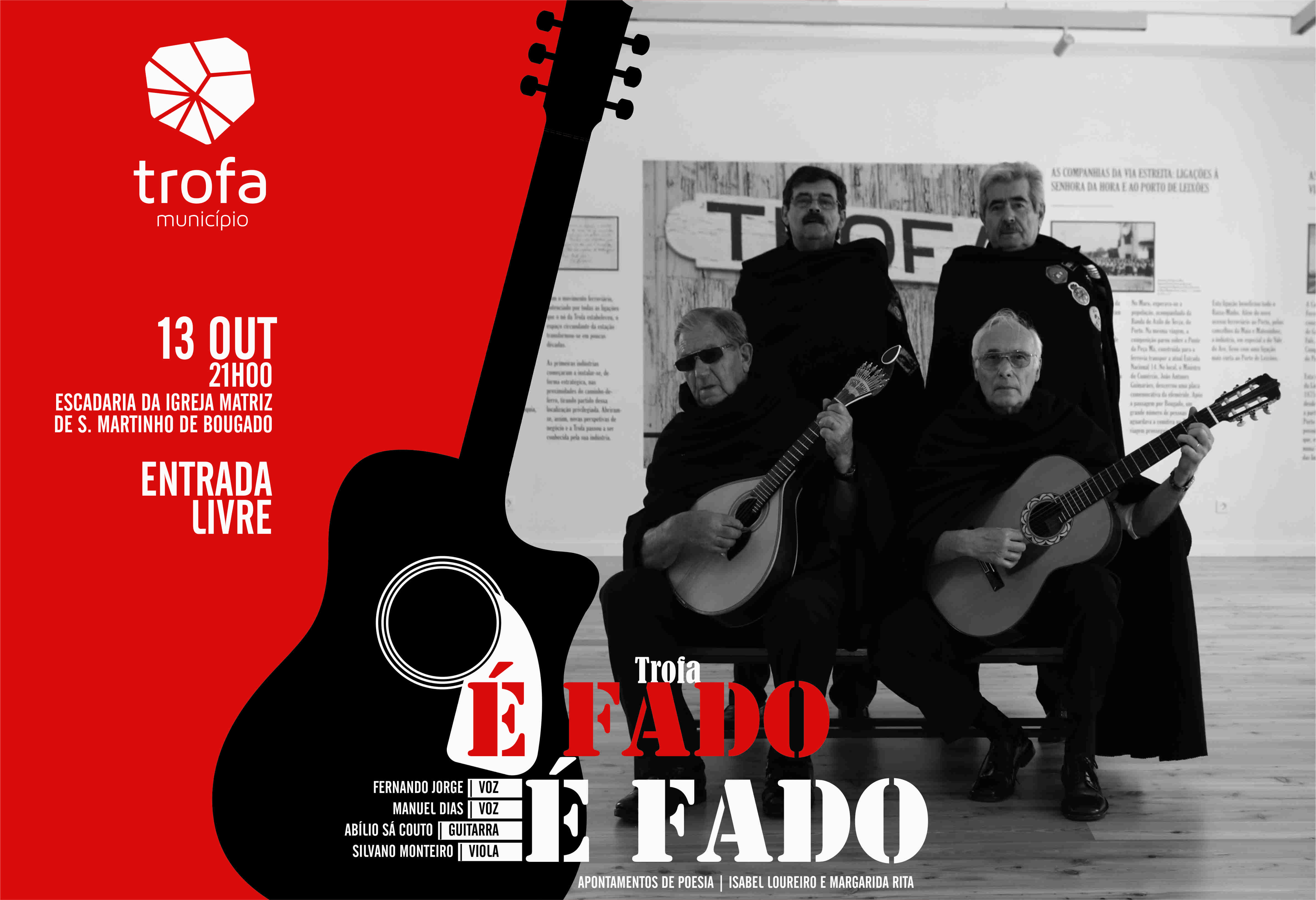 CÂMARA MUNICIPAL ORGANIZA SERENATA DE FADOS DE COIMBRA NO DIA 13 DE OUTUBRO