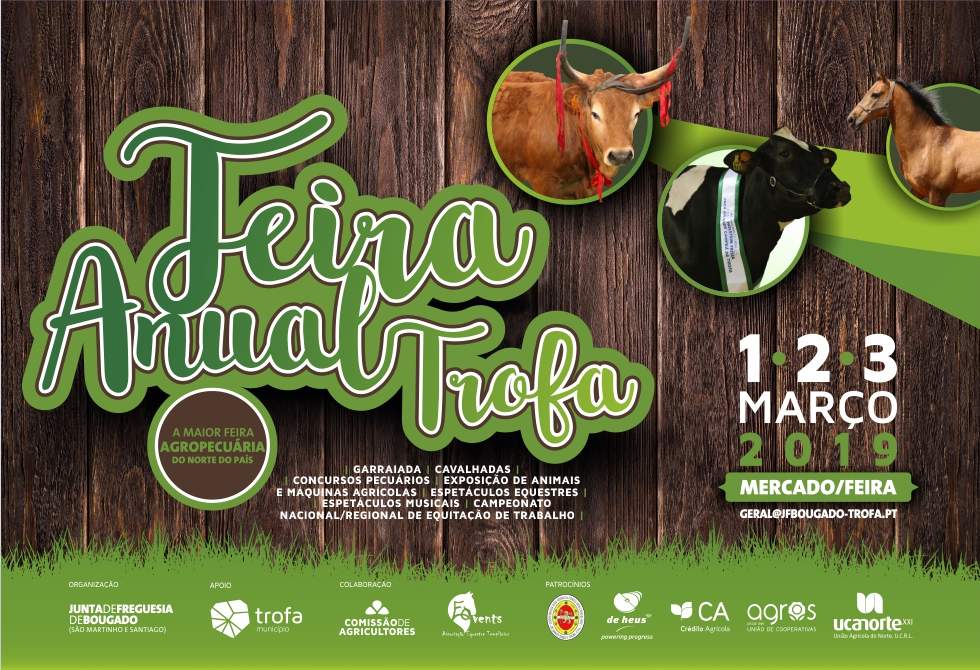 73ª EDIÇÃO DA FEIRA ANUAL DA TROFA CHEGA A 1 DE MARÇO