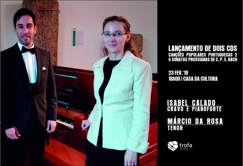 ISABEL CALADO LANÇA NOVOS TRABALHOS COM “SONATAS PRUSSIANAS DE C. P. E. BACH” E “CANÇÕES POPULARES PORTUGUESAS” 