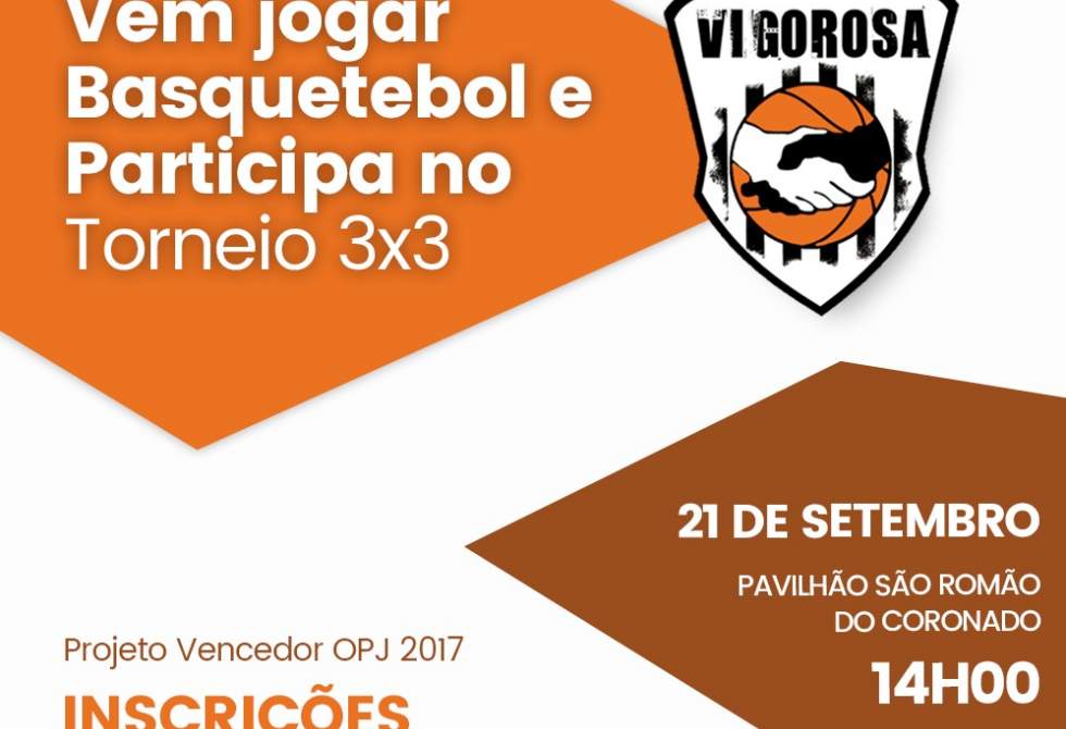 TORNEIO DE BASQUETEBOL 3X3 COM MARCA OPJ DESAFIA PRATICANTES DO CORONADO
