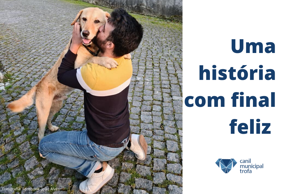 4 ANOS DEPOIS... CANIL MUNICIPAL DA TROFA PROPORCIONA REENCONTRO DE CÃO PERDIDO COM O SEU DONO