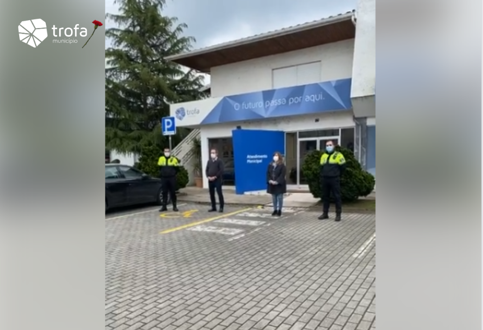25 DE ABRIL VIVIDO DE FORMA DIFERENTE NO MUNICÍPIO DA TROFA