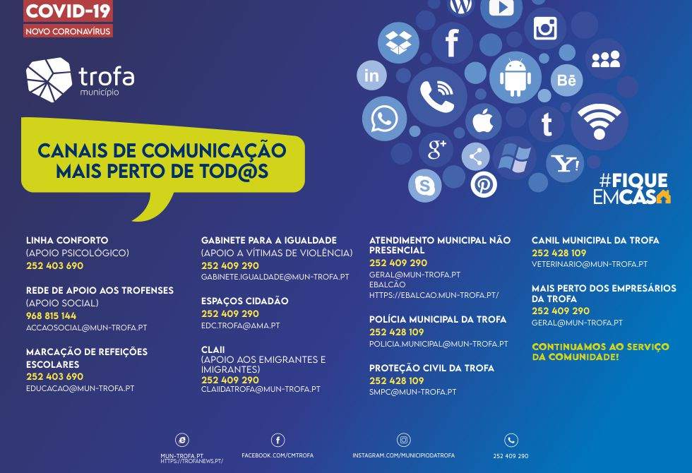    SERVIÇOS DA CÂMARA MUNICIPAL À DISTÂNCIA DE UM TELEFONEMA OU DE UM EMAIL