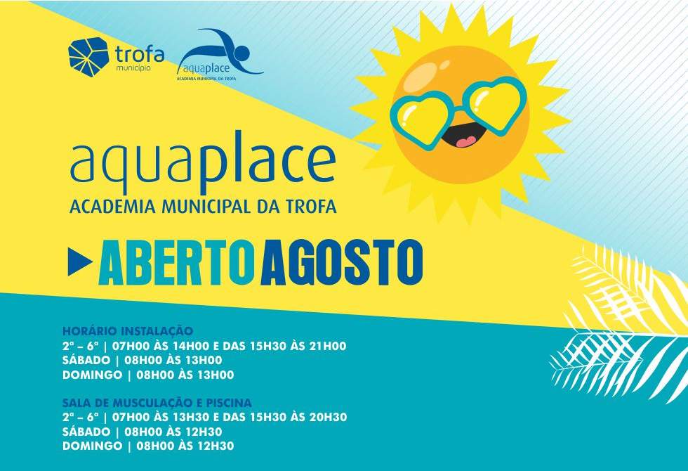 AQUAPLACE COM HORÁRIOS ESPECIAIS DURANTE O VERÃO 
