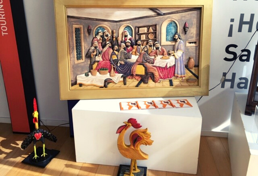 LOJA INTERATIVA DE TURISMO RECEBE EXPOSIÇÃO SOBRE A ARTE BARCELENSE DA MADEIRA