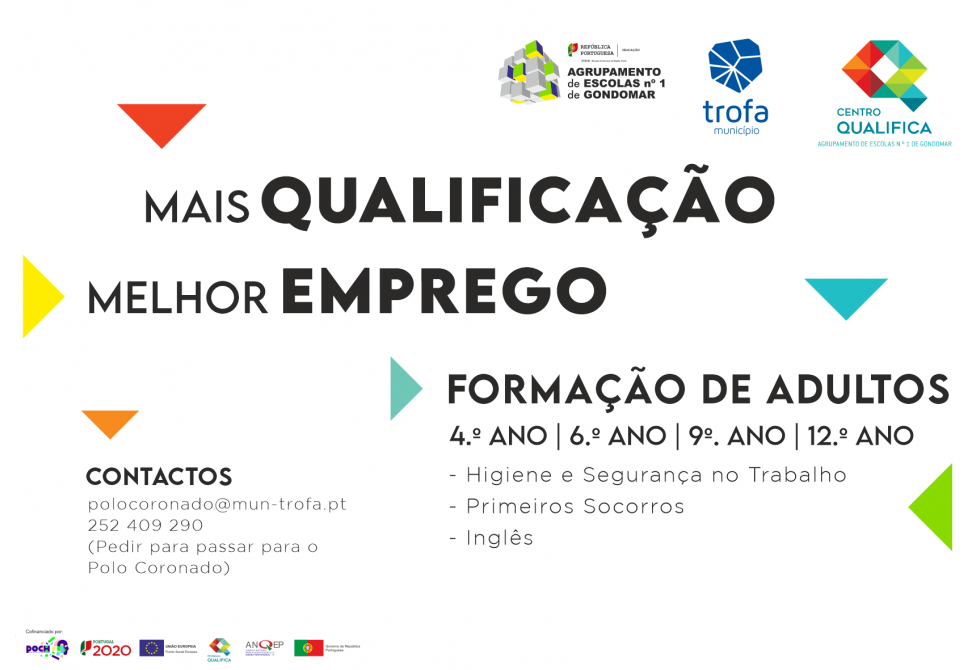 CÂMARA MUNICIPAL DA TROFA INVESTE NA EDUCAÇÃO E FORMAÇÃO DE ADULTOS