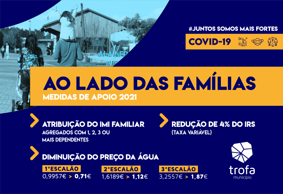 CÂMARA MUNICIPAL DA TROFA LANÇA O MAIOR PACOTE DE APOIOS MUNICIPAIS DOS ÚLTIMOS DEZ ANOS