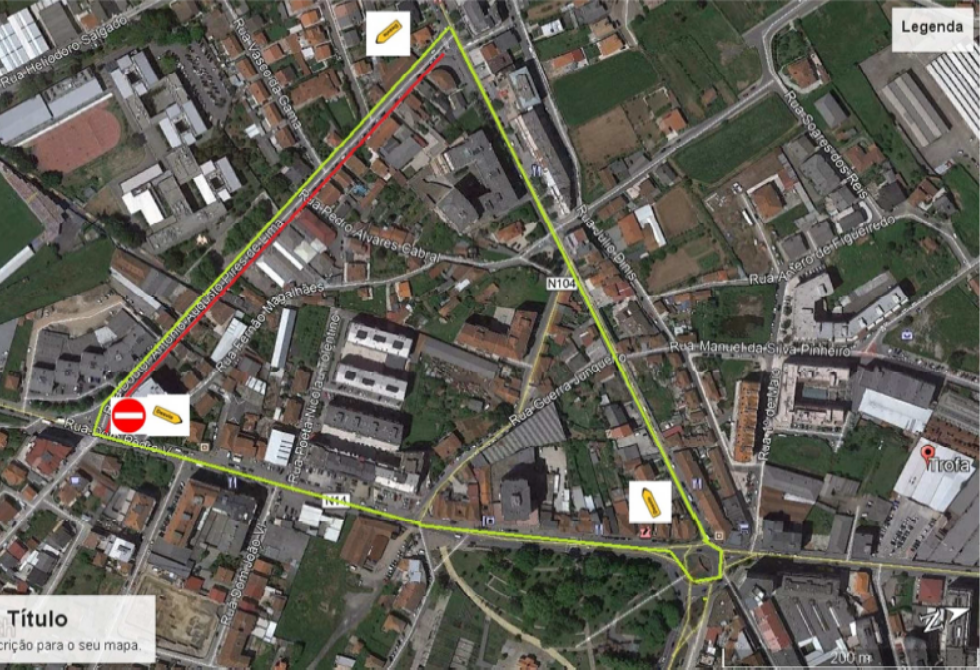 AVISO: RUA DR. ANTÓNIO AUGUSTO PIRES DE LIMA COM TRÂNSITO CONDICIONADO A PARTIR DE 15 DE MARÇO