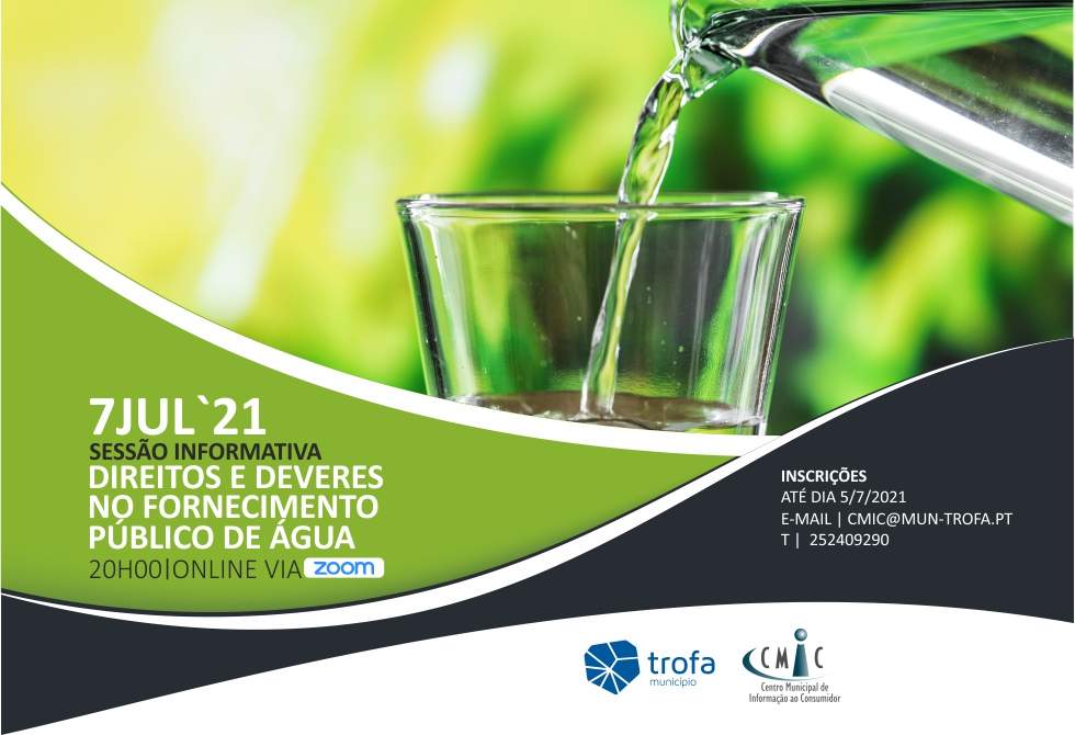 DIREITOS E DEVERES NO FORNECIMENTO DE ÁGUA EM DESTAQUE EM SESSÃO DO CENTRO MUNICIPAL DE INFORMAÇÃO AO CONSUMIDOR DA TROFA