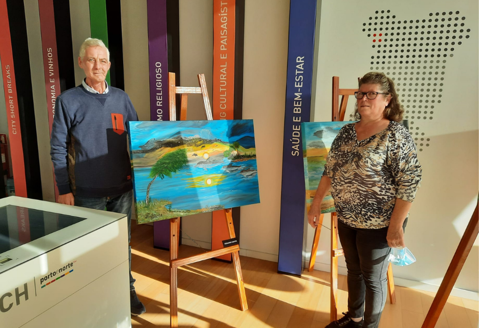 EXPOSIÇÃO DE PINTURA DO TROFENSE FERNANDO SANTOS PROLONGADA ATÉ 31 DE DEZEMBRO