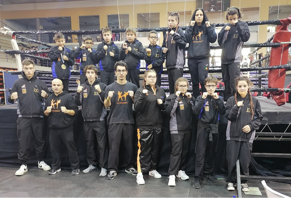 ESCOLA LIFE COMBAT COM BONS RESULTADOS NO CAMPEONATO NACIONAL DE KICKBOXING E NA TAÇA DE PORTUGAL