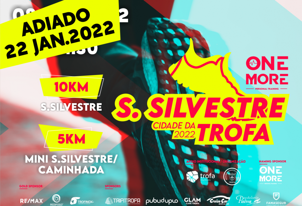 CORRIDA SÃO SILVESTRE CIDADE DA TROFA ADIADA PARA 22 DE JANEIRO