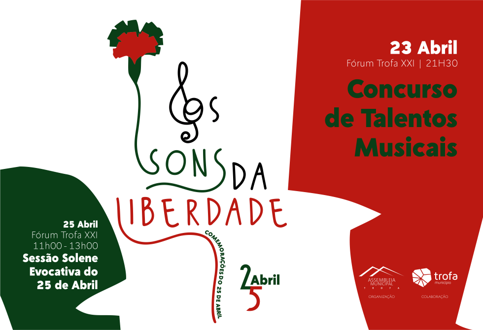 ASSEMBLEIA MUNICIPAL DA TROFA PROMOVE CONCURSO DE TALENTOS “SONS DA LIBERDADE”