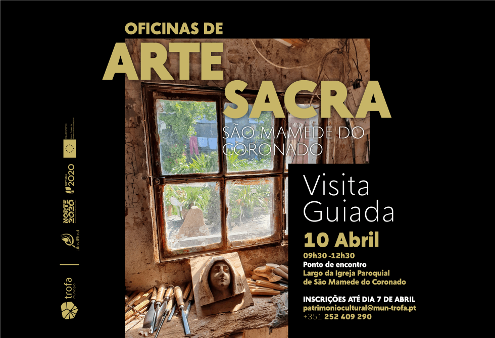 CÂMARA DA TROFA “LEVA VISITANTES” ÀS OFICINAS DE ARTE SACRA DE SÃO MAMEDE DO CORONADO PARA ASSINALAR DIA INTERNACIONAL DOS MONUMENTOS E SÍTIOS 