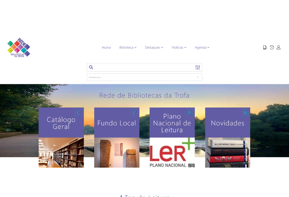 CÂMARA MUNICIPAL DA TROFA LANÇA SITE DA REDE DE BIBLIOTECAS