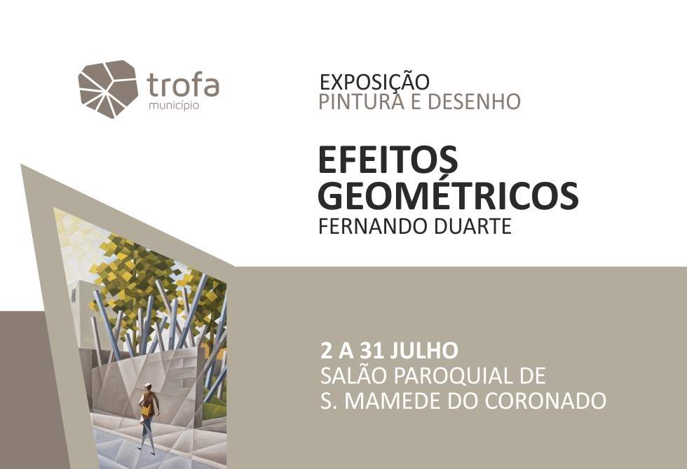 FERNANDO DUARTE EXPÕE NO SALÃO PAROQUIAL DE S. MAMEDE DO CORONADO