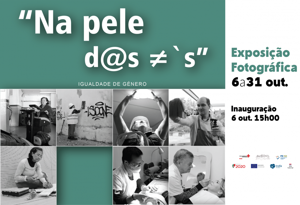 EXPOSIÇÃO ITINERANTE “NA PELE D@S ?`S” PATENTE NA CRUZ VERMELHA DA TROFA
