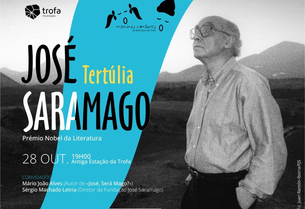MENINOS CANTORES DO MUNICÍPIO DA TROFA FAZEM A HOMENAGEM A JOSÉ SARAMAGO