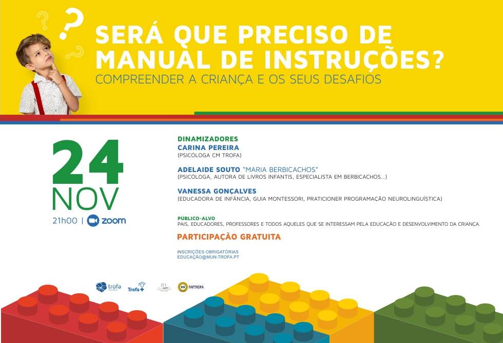 CÂMARA DA TROFA PROMOVE WEBINAR SOBRE OS DESAFIOS DA CRIANÇA