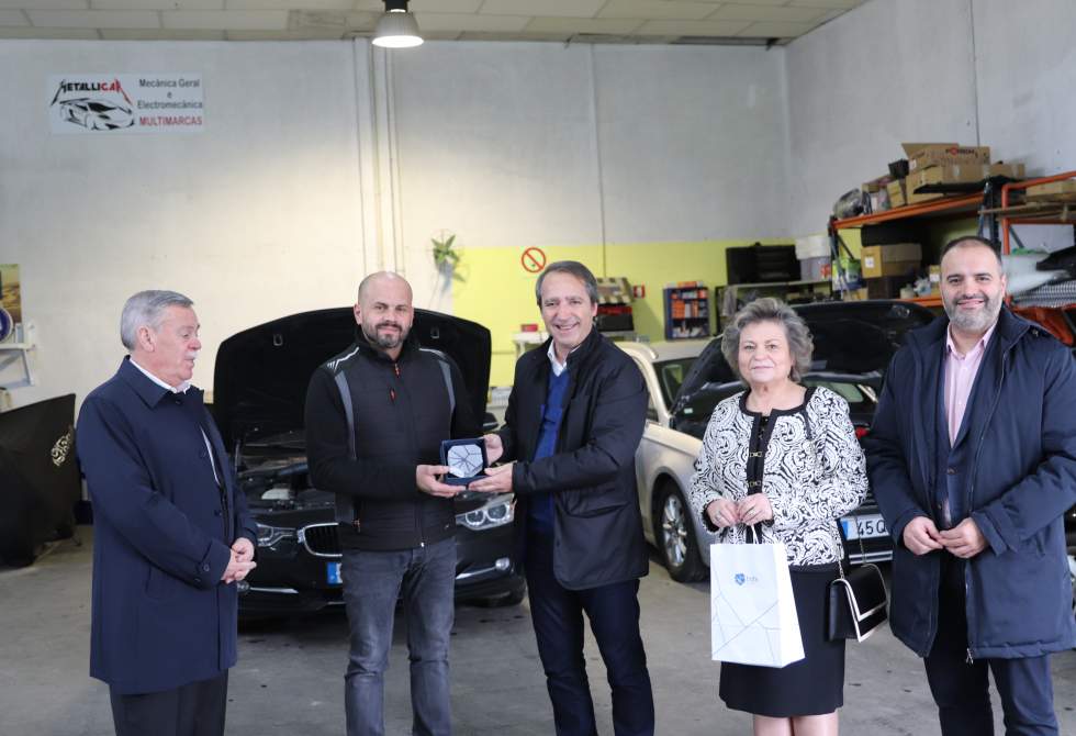 ROTEIRO DO EMPREENDEDORISMO 2023 ARRANCOU COM VISITA À METALLICAR E IBERTOP