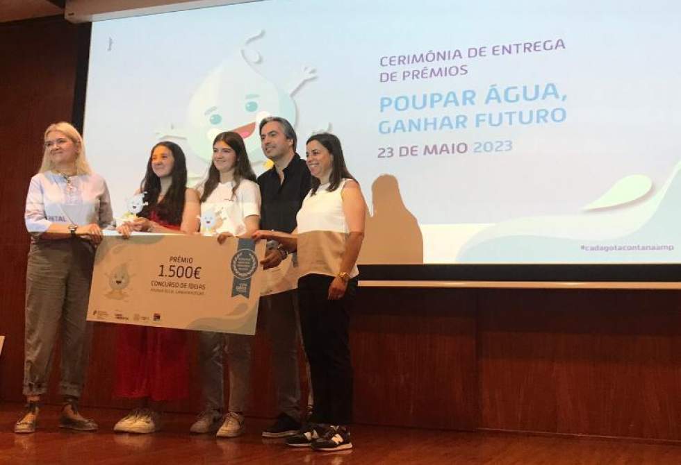 BEATRIZ MIGUEL VENCE PRÉMIO DO CONCURSO DA AMP “POUPAR ÁGUA, GANHAR FUTURO!”