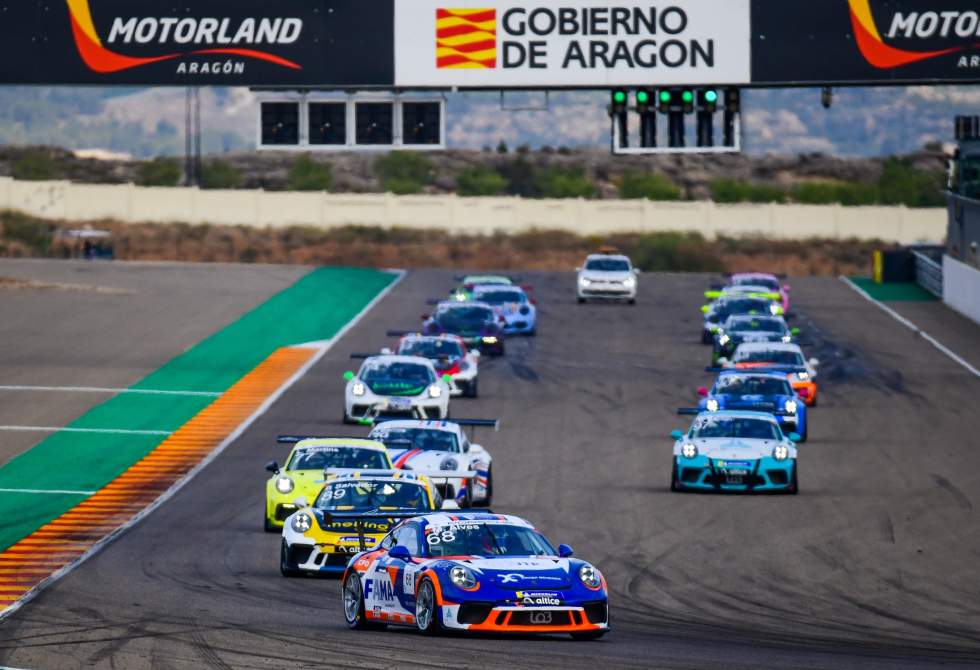 TROFENSE MANUEL ALVES COMPETE EM NAVARRA NA 3ª PROVA DO PORSCHE SPRINT CHALLENGE IBÉRICA