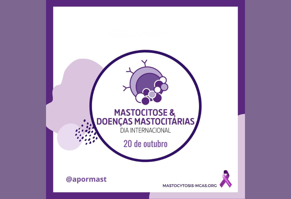 ANTIGA ESTAÇÃO FERROVIÁRIA DA TROFA ILUMINA-SE DE ROXO PARA A CONSCIENCIALIZAÇÃO DA PATOLOGIA MASTOCITÁRIA