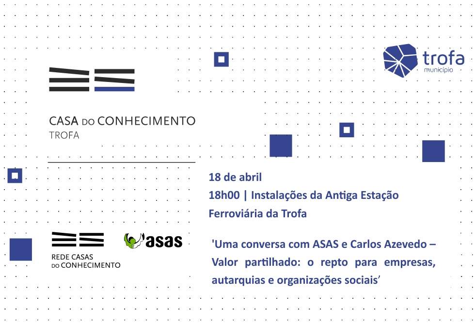 CASA DO CONHECIMENTO RECEBE “UMA CONVERSA COM ASAS E CARLOS AZEVEDO”
