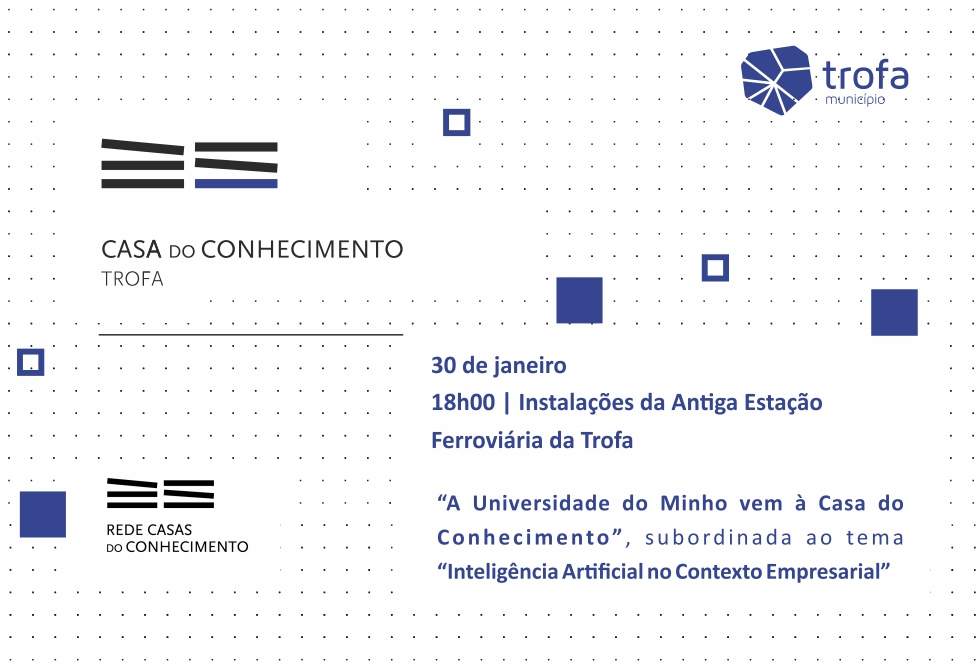 CASA DO CONHECIMENTO DA TROFA COMEÇA 2025 COM NOVO CICLO DE CONVERSAS