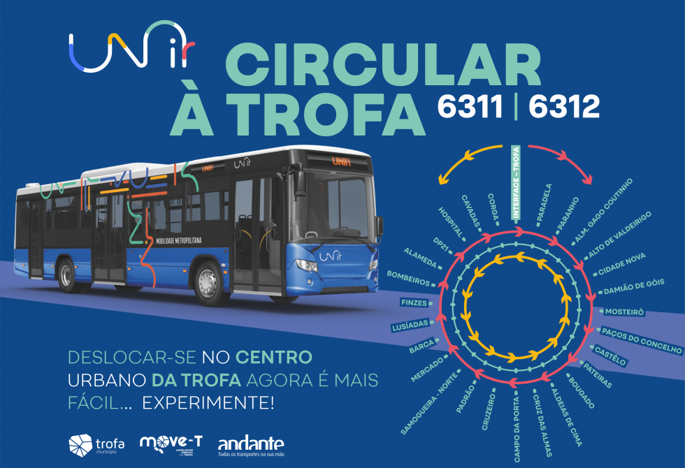 NOVAS LINHAS “CIRCULAR À TROFA” FACILITAM A DESLOCAÇÃO NO CENTRO URBANO DA TROFA