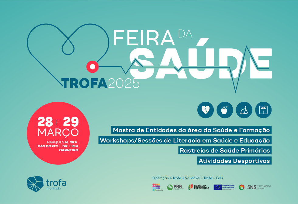 HÁBITOS SAUDÁVEIS NA 1ª FEIRA DA SAÚDE DA TROFA