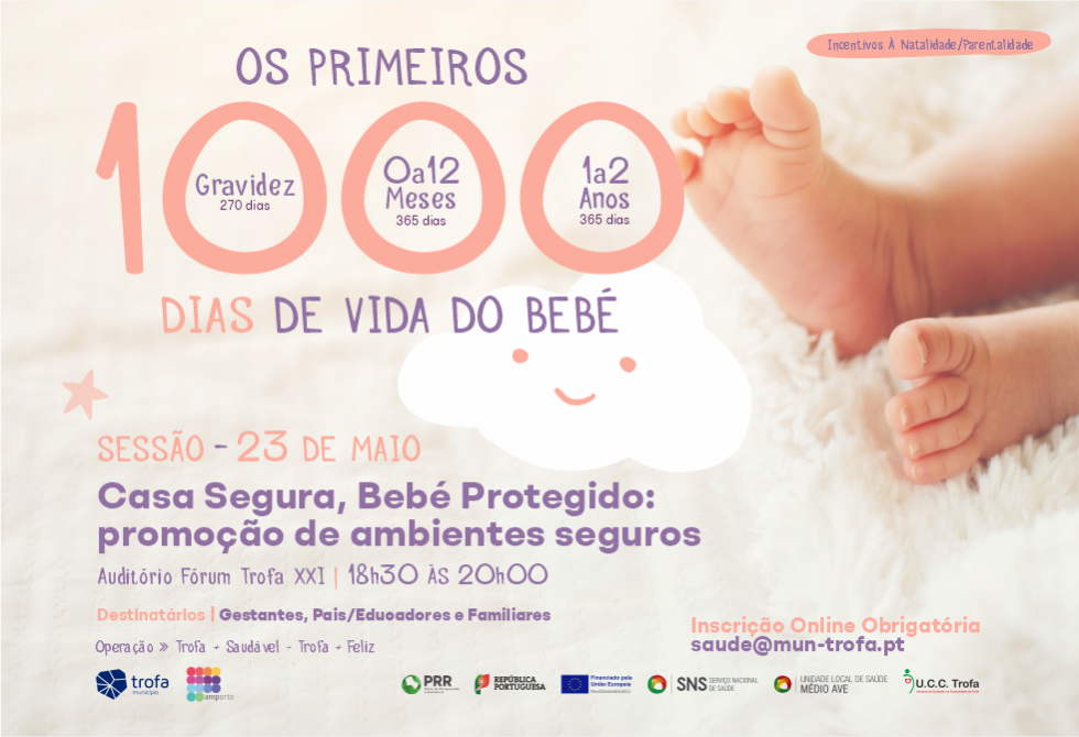 CÂMARA DA TROFA ORGANIZA SESSÃO “CASA SEGURA, BEBÉ PROTEGIDO: PROMOÇÃO DE AMBIENTES SEGUROS”