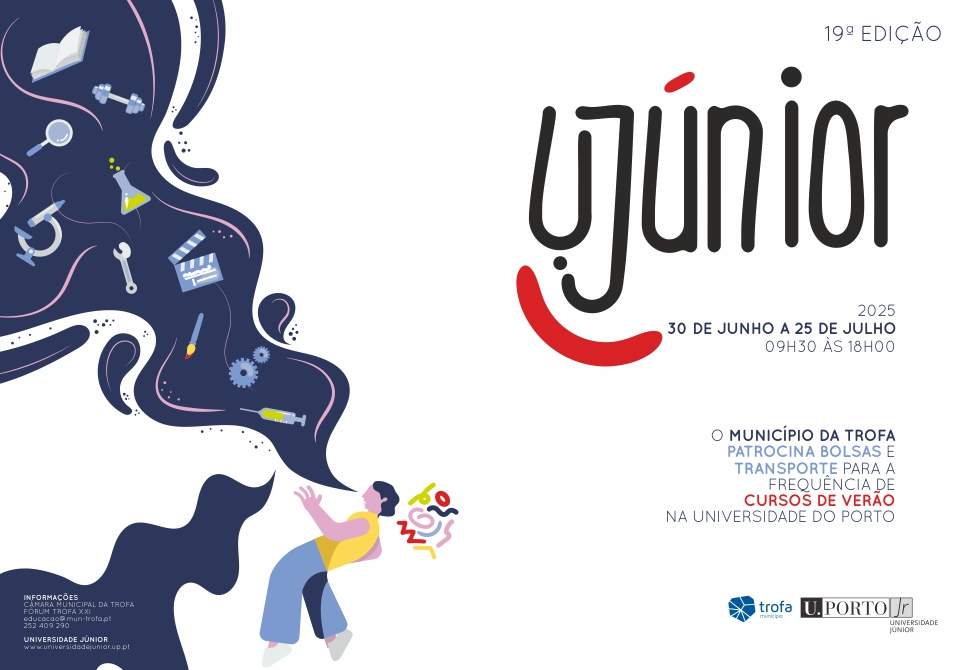 “UNIVERSIDADE JÚNIOR”: ABERTAS INSCRIÇÕES PARA BOLSAS DE APOIO