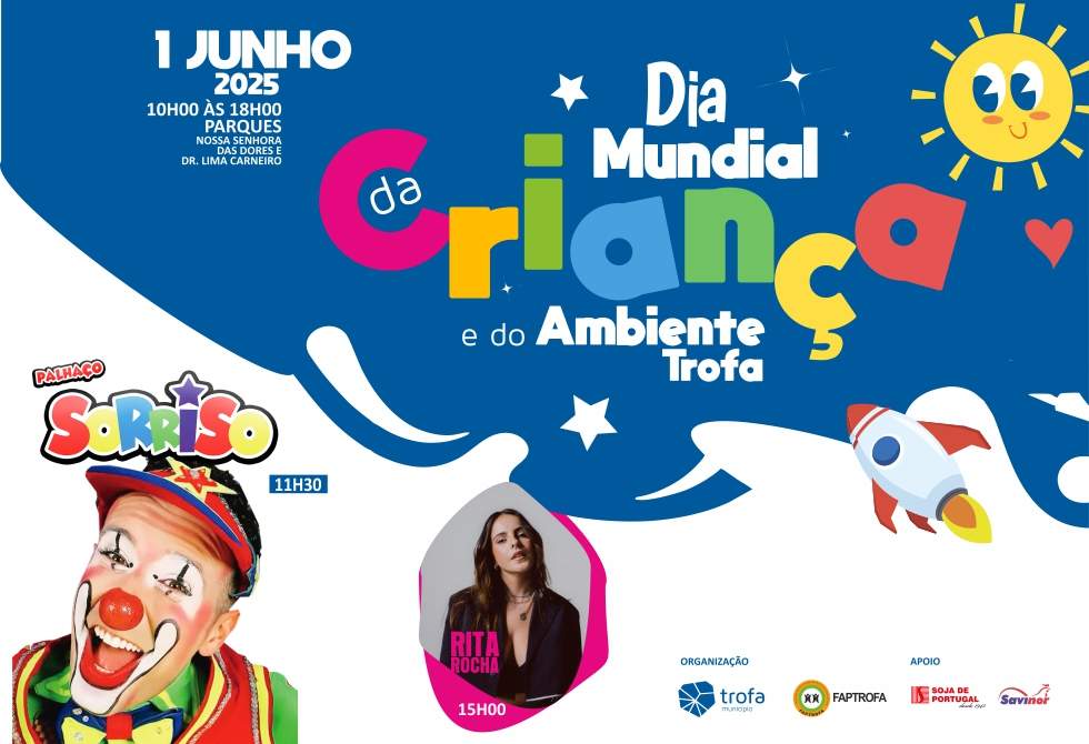 MUNICIPIO DA TROFA ASSINALA DIA MUNDIAL DA CRIANÇA e DIA DO AMBIENTE COM UM DIA REPLETO DE ATIVIDADES