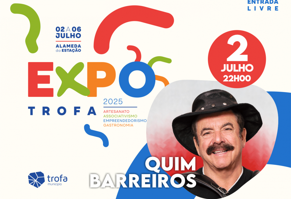 EXPOTROFA 2025 ARRANCA COM CONCERTO DE QUIM BARREIROS