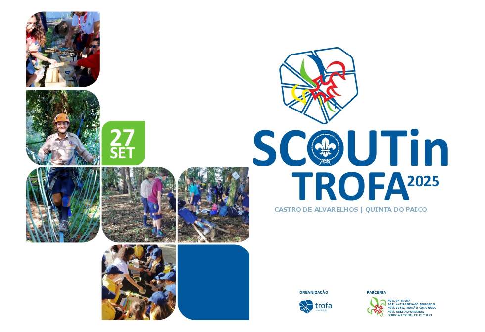 SCOUTIN TROFA 2025 REUNE 300 ESCUTEIROS EM ATIVIDADE