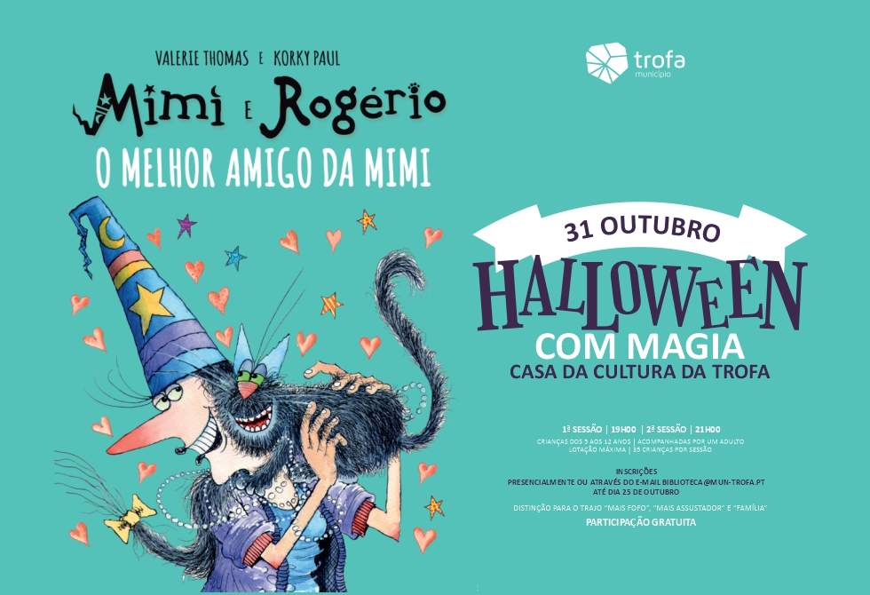 “HALLOWEEN COM MAGIA” NA CASA DA CULTURA A 31 DE OUTUBRO